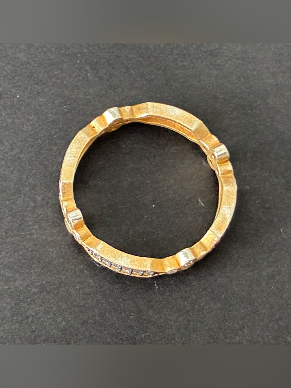 Freida Rothman Stackable Floral Ring Sz 7 - Picture 6 of 10